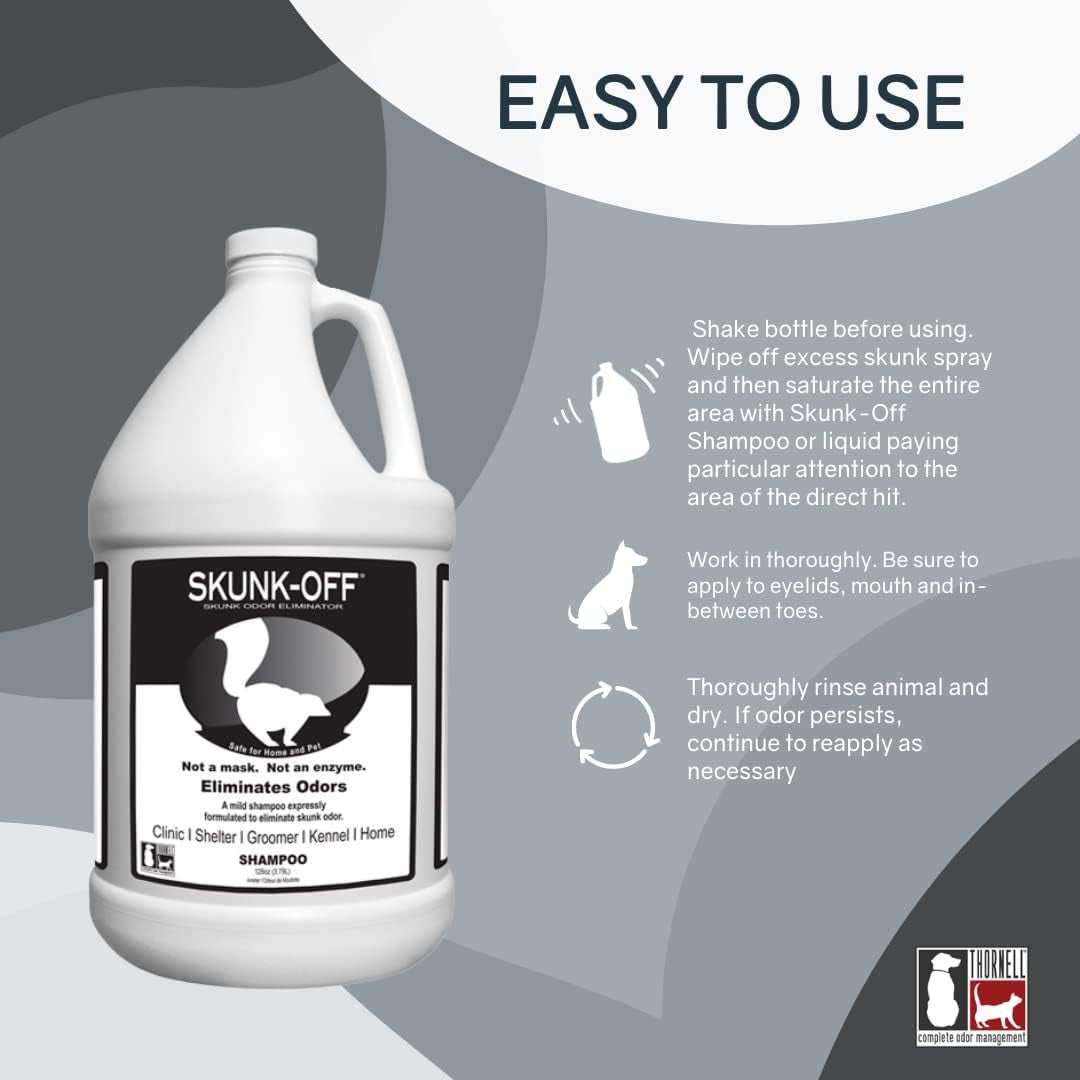Skunk off Pet Shampoo, 1 Gallon