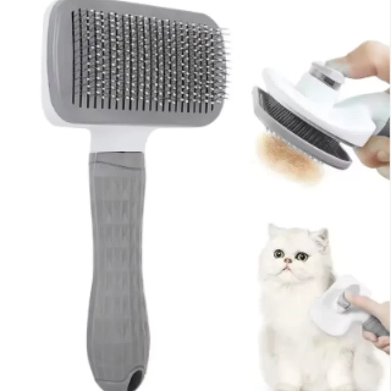 Dog Hair Remover Brush Cat Dog Hair Grooming and Care Comb for Long Hair Dog Pet Removes Hairs Cleaning Bath Brush Dog Supplies