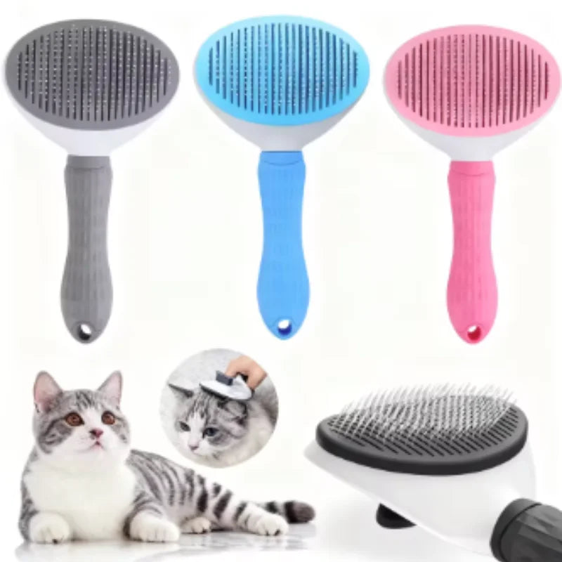Dog Hair Remover Brush Cat Dog Hair Grooming and Care Comb for Long Hair Dog Pet Removes Hairs Cleaning Bath Brush Dog Supplies